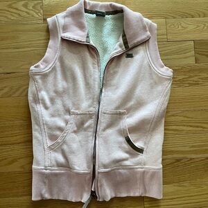 Women’s Pink Nike Fleece Vest. Size Medium. Like new